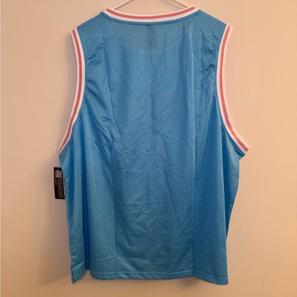 The Phluid Project Pride 365 Pink Letters Blue Jersey Size 4X NWT - Picture 5 of 5